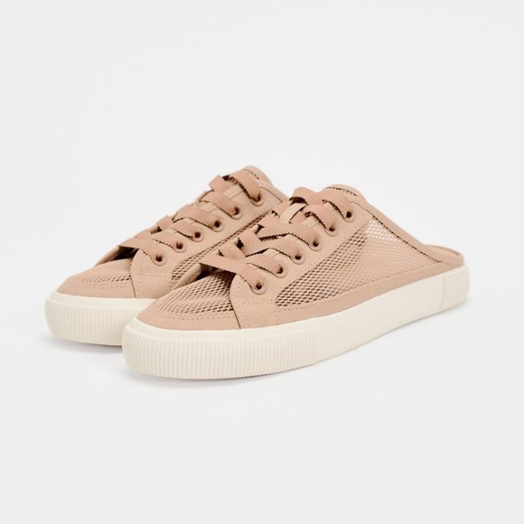 Zara Mesh Sneakers Mules